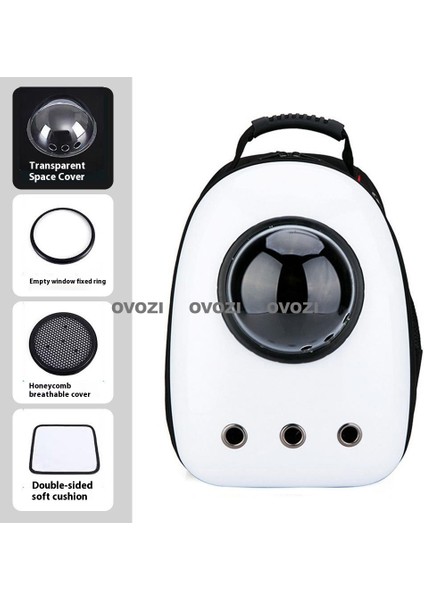 Pet Nefes Alabilen Omuz Çantası Hareket Halindeki Kediler ve Küçük Köpekler Için (Yurt Dışından)