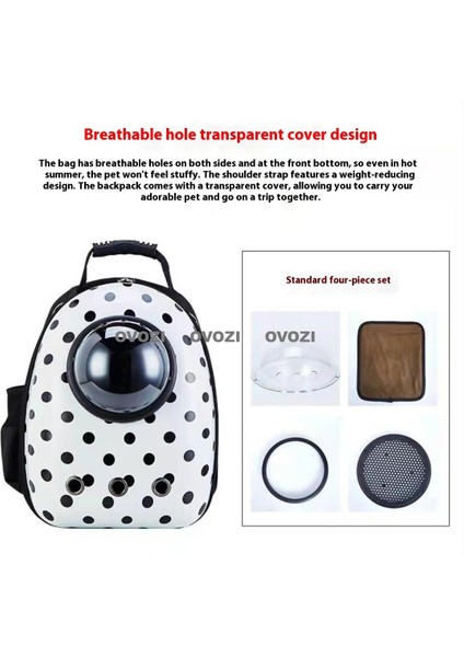 Pet Nefes Alabilen Omuz Çantası Hareket Halindeki Kediler ve Küçük Köpekler Için (Yurt Dışından)