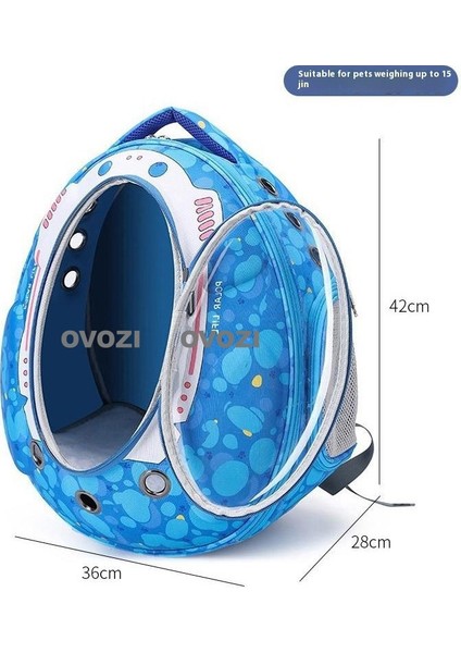 Pet Kediler ve Küçük Köpekler Için Dış Mekan Nefes Alabilir Omuz Çantası (Yurt Dışından)