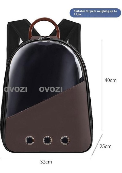 Pet Kediler ve Küçük Köpekler Için Dış Mekan Nefes Alabilir Omuz Çantası (Yurt Dışından)