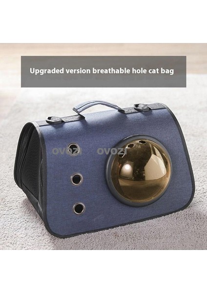 Pet Outing Nefes Alabilir Omuz Çantası Crossbody Tote Çanta Kediler ve Küçük Köpekler Için (Yurt Dışından)