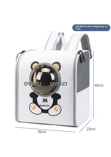 Pet Kediler ve Küçük Köpekler Için Dış Mekan Nefes Alabilir Omuz Çantası (Yurt Dışından)
