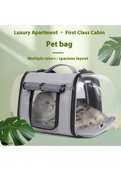 Pet Outing Nefes Alabilir Omuz Çantası Crossbody Tote Çanta Kediler ve Küçük Köpekler Için (Yurt Dışından)
