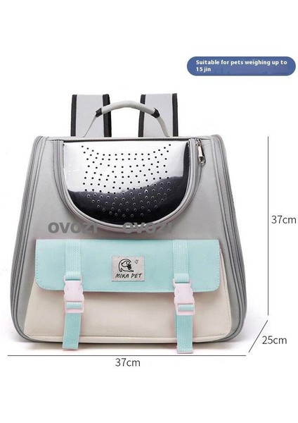 Pet Kediler ve Küçük Köpekler Için Dış Mekan Nefes Alabilir Omuz Çantası (Yurt Dışından)