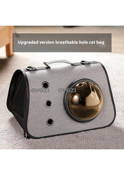 Pet Outing Nefes Alabilir Omuz Çantası Crossbody Tote Çanta Kediler ve Küçük Köpekler Için (Yurt Dışından)