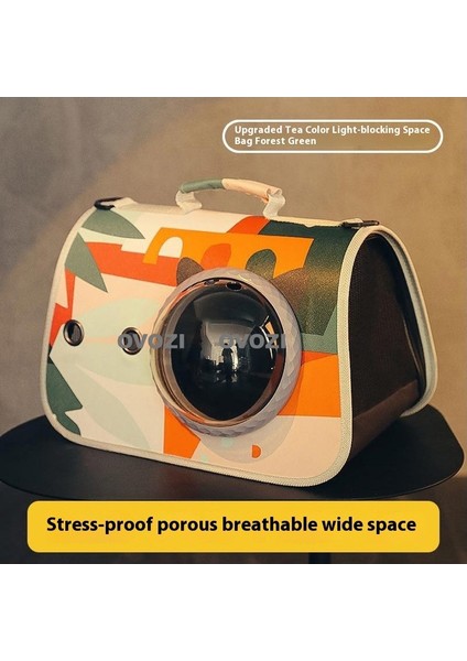 Pet Outing Nefes Alabilir Omuz Çantası Crossbody Tote Çanta Kediler ve Küçük Köpekler Için (Yurt Dışından)