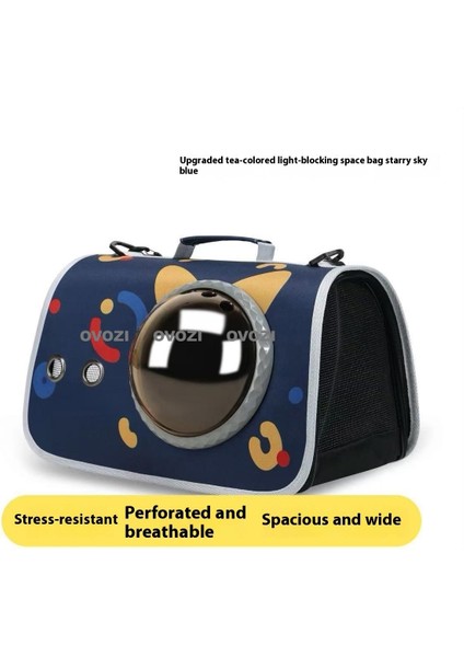 Pet Outing Nefes Alabilir Omuz Çantası Crossbody Tote Çanta Kediler ve Küçük Köpekler Için (Yurt Dışından)