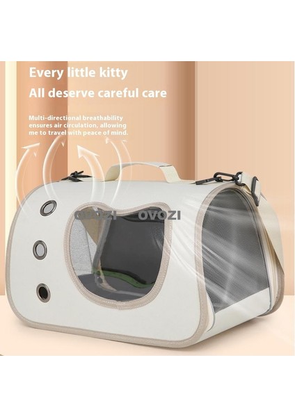 Pet Outing Nefes Alabilir Omuz Çantası Crossbody Tote Çanta Kediler ve Küçük Köpekler Için (Yurt Dışından) modelleri