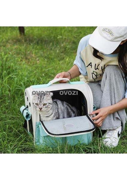 Pet Kediler ve Küçük Köpekler Için Dış Mekan Nefes Alabilir Omuz Çantası (Yurt Dışından) modelleri