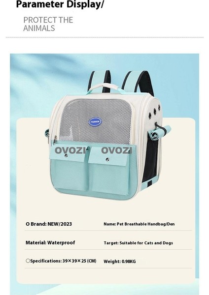 Pet Kediler ve Küçük Köpekler Için Dış Mekan Nefes Alabilir Omuz Çantası (Yurt Dışından) fırsatları