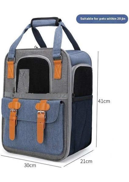 Pet Kediler ve Küçük Köpekler Için Dış Mekan Nefes Alabilir Omuz Çantası (Yurt Dışından)