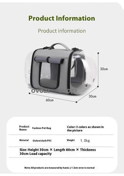 Pet Outing Nefes Alabilir Omuz Çantası Crossbody Tote Çanta Kediler ve Küçük Köpekler Için (Yurt Dışından) indirimleri