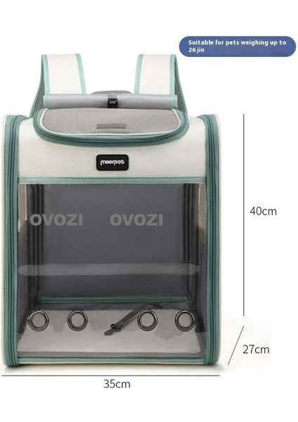 Pet Kediler ve Küçük Köpekler Için Dış Mekan Nefes Alabilir Omuz Çantası (Yurt Dışından)