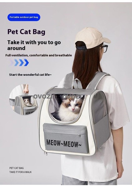 Pet Kediler ve Küçük Köpekler Için Dış Mekan Nefes Alabilir Omuz Çantası (Yurt Dışından) modelleri