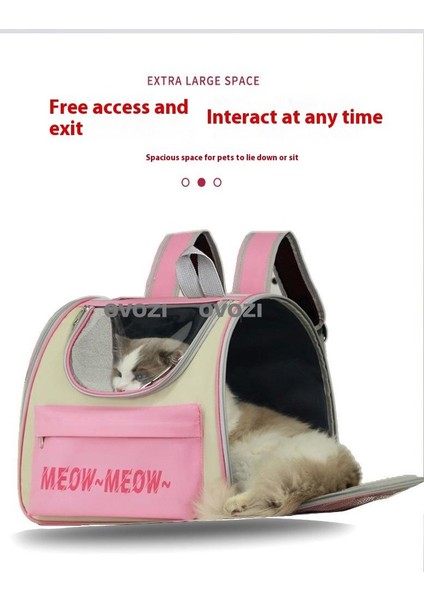 Pet Kediler ve Küçük Köpekler Için Dış Mekan Nefes Alabilir Omuz Çantası (Yurt Dışından) indirimleri