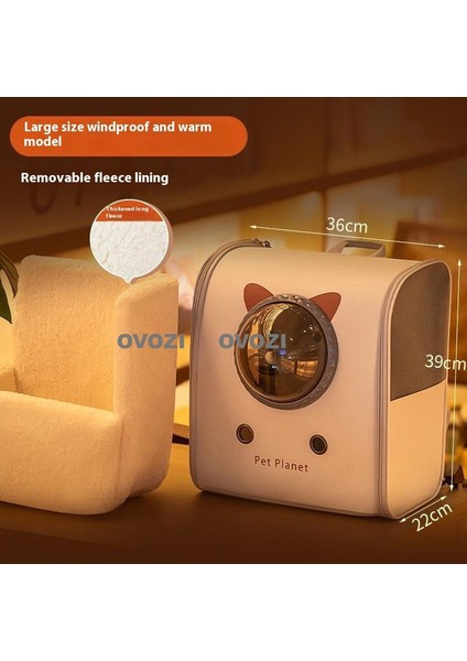 Pet Outing Kediler ve Küçük Köpekler Için Nefes Alabilen Omuz Çantası (Yurt Dışından)