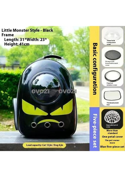 Pet Kediler ve Küçük Köpekler Için Dış Mekan Nefes Alabilir Omuz Çantası (Yurt Dışından)