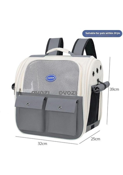 Pet Kediler ve Küçük Köpekler Için Dış Mekan Nefes Alabilir Omuz Çantası (Yurt Dışından)