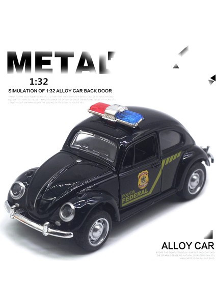 1:32 Volkswagen Beetle Alaşım Araba Döküm Metal Klasik Oyuncak Modeli Geri Çekin Fonksiyonu Ile Araçlar Çocuk Hediyeler Için A931 (Yurt Dışından)