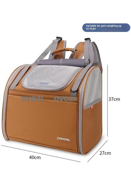 Pet Kediler ve Küçük Köpekler Için Dış Mekan Nefes Alabilir Omuz Çantası (Yurt Dışından)