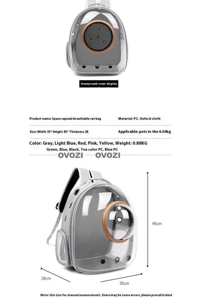 Pet Nefes Alabilen Omuz Çantası Hareket Halindeki Kediler ve Küçük Köpekler Için (Yurt Dışından) indirimleri