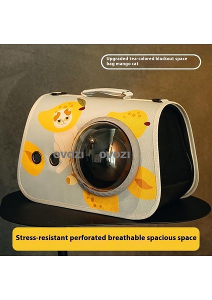 Pet Outing Nefes Alabilir Omuz Çantası Crossbody Tote Çanta Kediler ve Küçük Köpekler Için (Yurt Dışından)