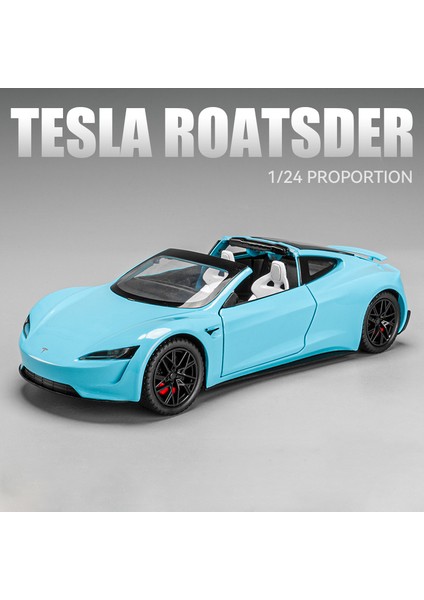 Yeni 1:24 Teslas Model Y Model 3 Şarj Yığını ile Alaşım Araba Döküm Oyuncak Araba Modeli Ses ve Işık Çocuk Koleksiyon Hediye (Yurt Dışından)