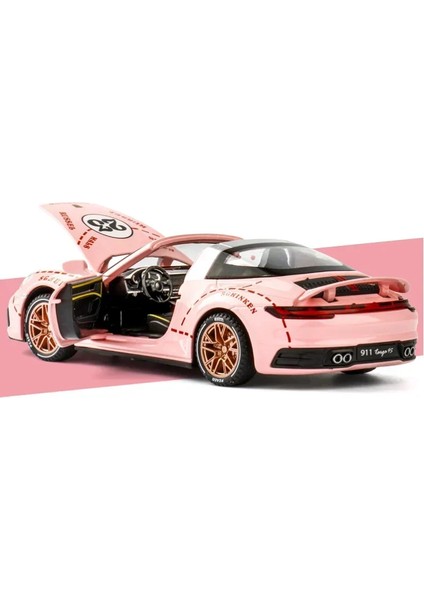 1:32 Porsche 911 Targa 4 S Cabrio Spor Alaşım Araba Modeli Döküm Ses Süper Yarış Kaldırma Kuyruk Sıcak Araba Çocuk Hediyeler Için (Yurt Dışından) modelleri