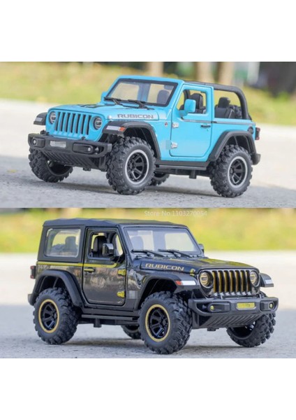 1/32 Wrangler Rubicon-Off-Road Oyuncak Araba Modeli Alaşım Diecast Ses Işık Geri Çekin 4 Kapı Açıldı Suv Araçlar Çocuklar Için Erkek Hediyeler (Yurt Dışından) fiyatları