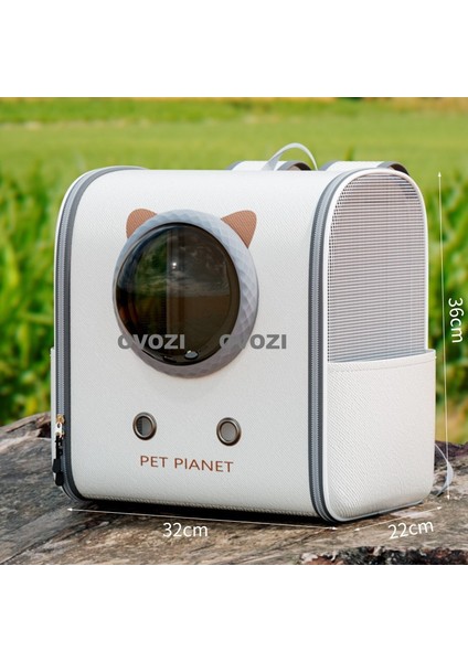 Pet Outing Kediler ve Küçük Köpekler Için Nefes Alabilen Omuz Çantası (Yurt Dışından)