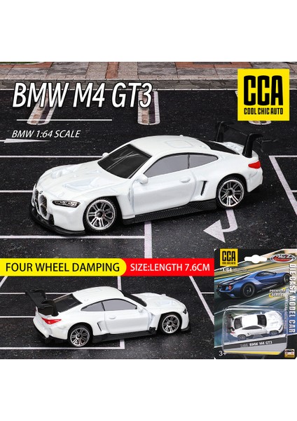 Cca 1:64 Bmw M4 Z4 M850I M4 Gt3 Zarif Asılı Model Klasik Araba Statik Araba Modeli Alaşım Döküm Araba Modeli Koleksiyonu Hediye (Yurt Dışından)