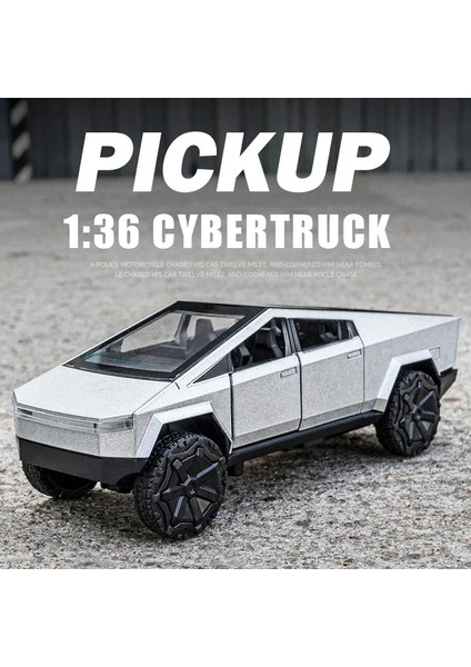 1:36 Tesla Cybertruck Alaşım Araba Modeli Dievehicles Araçlar Oyuncak Arabalar Ses Işık Kamyonet Çocuk Çocuk Noel Hediyesi Çocuk Oyuncak (Yurt Dışından) fiyatları