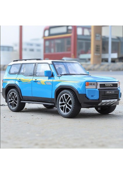 1:24 Toyota Land Cruiser Prado LC250 Suv Alaşım Pres Döküm Model Araç Ses ve Işık Çocuk Oyuncak Koleksiyon Doğum Günü Hediyesi Erkek Için (Yurt Dışından) fırsatları