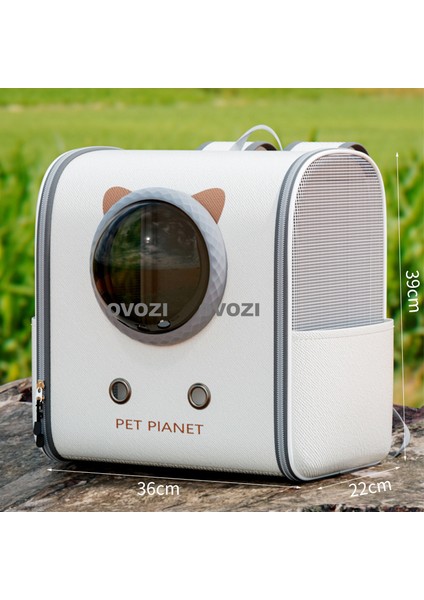 Pet Outing Kediler ve Küçük Köpekler Için Nefes Alabilen Omuz Çantası (Yurt Dışından)