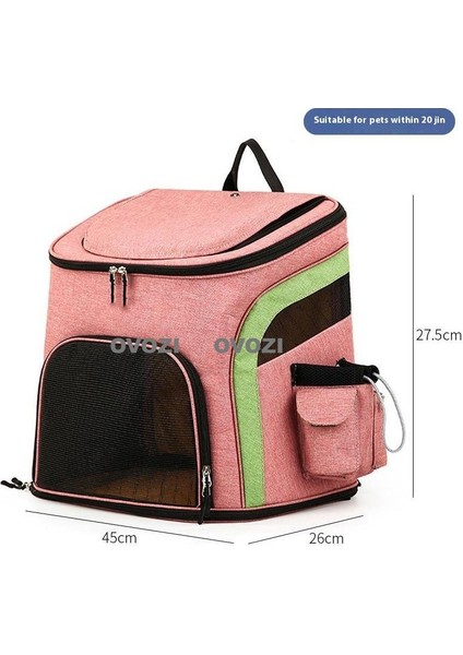 Pet Kediler ve Küçük Köpekler Için Dış Mekan Nefes Alabilir Omuz Çantası (Yurt Dışından)