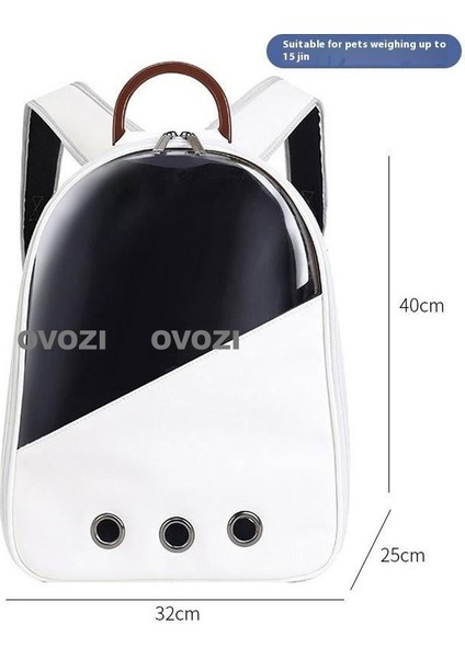 Pet Kediler ve Küçük Köpekler Için Dış Mekan Nefes Alabilir Omuz Çantası (Yurt Dışından)