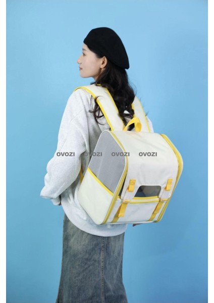 Pet Kediler ve Küçük Köpekler Için Dış Mekan Nefes Alabilir Omuz Çantası (Yurt Dışından) modelleri