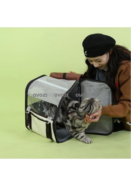 Pet Kediler ve Küçük Köpekler Için Dış Mekan Nefes Alabilir Omuz Çantası (Yurt Dışından) fırsatları