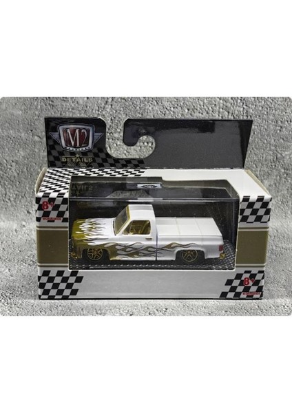 1/64 M2 Alaşım Diecast Sınırlı Sayıda Gmc Ford Kamyonet Statik Model Oyuncak Araba Koleksiyonu Cep Oyuncaklar Araç (Yurt Dışından)