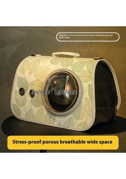 Pet Outing Nefes Alabilir Omuz Çantası Crossbody Tote Çanta Kediler ve Küçük Köpekler Için (Yurt Dışından)