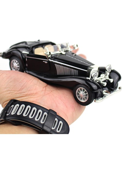 1:28 Modeli Retro Araba Diecast Alaşım ve Kauçuk 500K Dekorasyon Zarif Minyatür Araba Simülasyon Koleksiyonu Hediyeler Oyuncaklar Boys Için (Yurt Dışından) modelleri