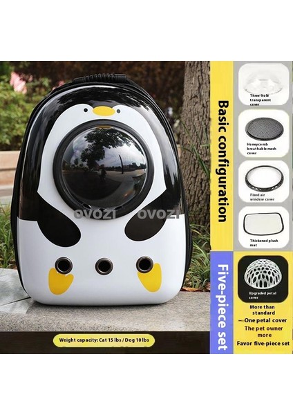 Pet Kediler ve Küçük Köpekler Için Dış Mekan Nefes Alabilir Omuz Çantası (Yurt Dışından)