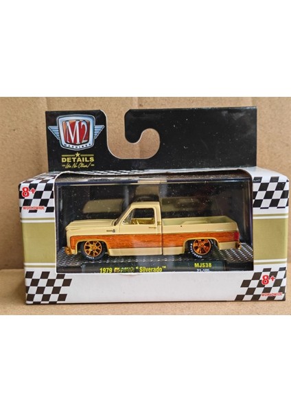 1/64 M2 Alaşım Diecast Sınırlı Sayıda Gmc Ford Kamyonet Statik Model Oyuncak Araba Koleksiyonu Cep Oyuncaklar Araç (Yurt Dışından)