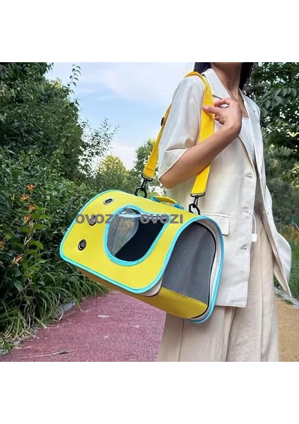 Pet Outing Nefes Alabilir Omuz Çantası Crossbody Tote Çanta Kediler ve Küçük Köpekler Için (Yurt Dışından) fırsatları