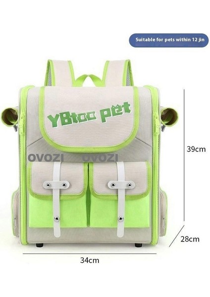 Pet Kediler ve Küçük Köpekler Için Dış Mekan Nefes Alabilir Omuz Çantası (Yurt Dışından)