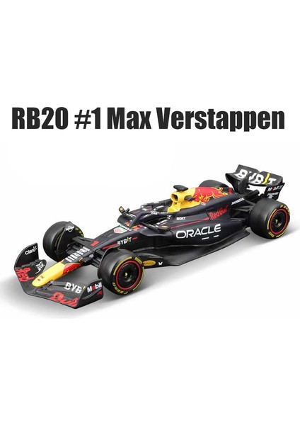 Bburago 1:43 RB20 W12 W115 A523 A524 MCL38 W13 SF24 W07 F1 Yarış Formülü Araba Statik Simülasyon Döküm Alaşım Model Araba Tos Hediye (Yurt Dışından)