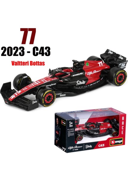 Bburago 1:43 F1 Red Bull Racing Tag Heuer RB20 2024 # 1. Verstappen # 11 Perez Alaşım Araba Döküm Model Oyuncak Koleksiyon SF24 (Yurt Dışından)