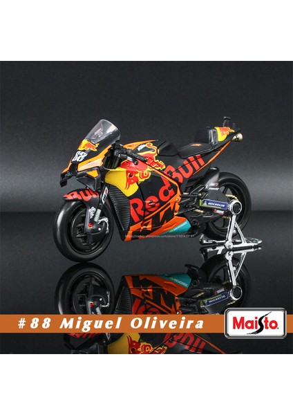 Maisto 1:18 2022 Yamaha Fabrika Yarış Takımı # 21. Morbidelli # 20. Quartararo Lisanslı Simülasyon Alaşımlı Motosiklet Modeli Koleksiyonu (Yurt Dışından)