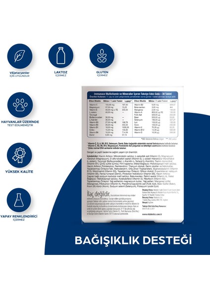 Immunace Original 30 Tablet fiyatları