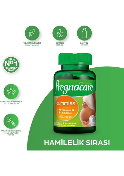 Vitabiotics Pregnacare 60 Gummies